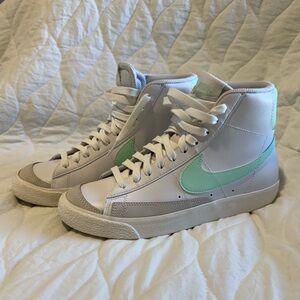 Nike Mint Green Blazer High-Tops